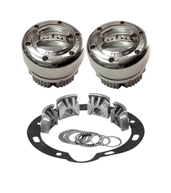 Borg Warner 1339 Quadratrac 4x2 Conversion Kit with 104 Hubs Mile Marker