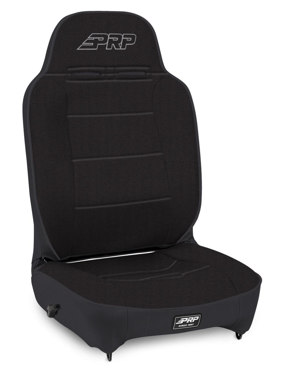Enduro High Back Reclining Suspension Seat Driver Side - Black
