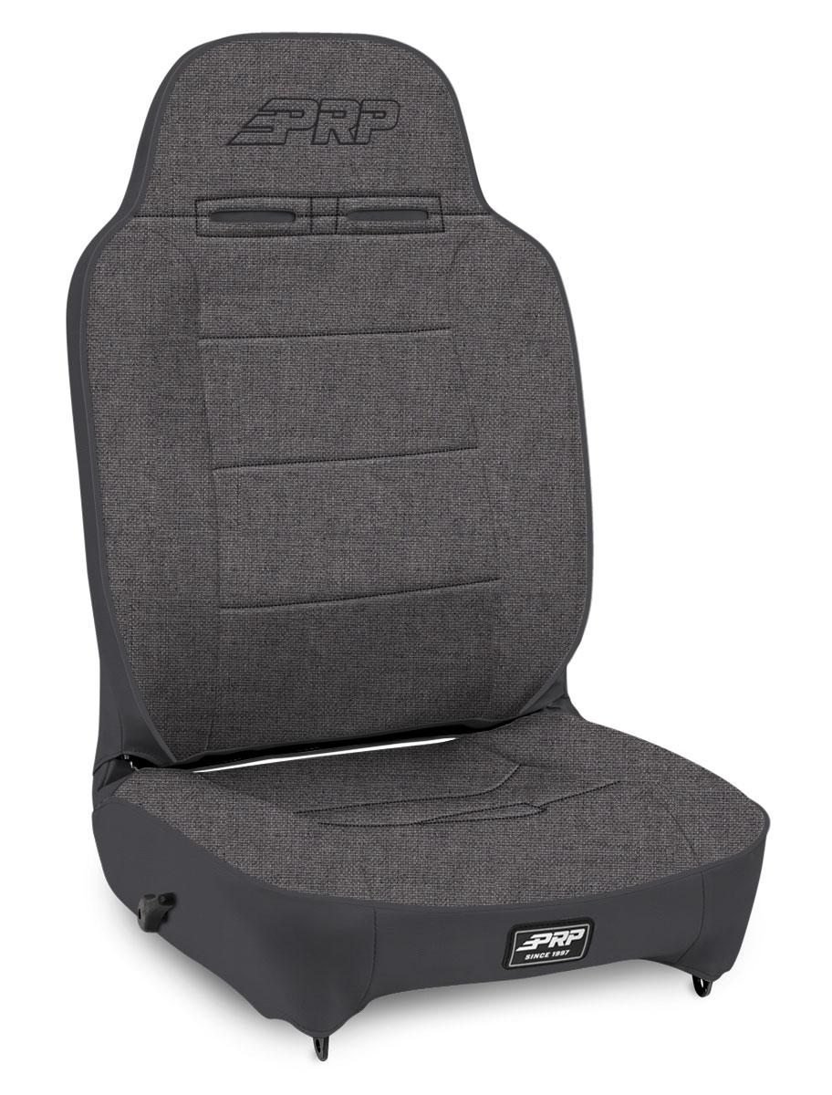 Enduro High Back Reclining Suspension Seat Passenger Side All Black