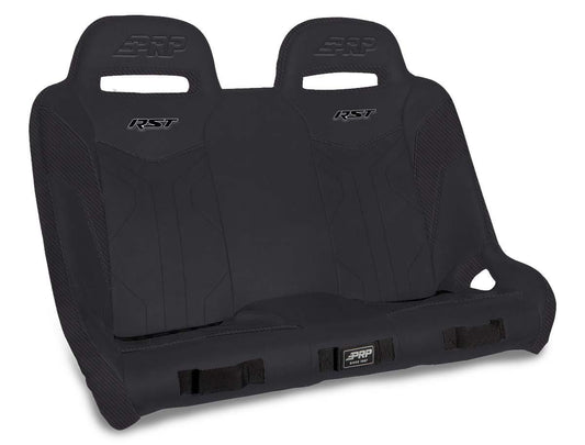 RST Quick Release Rear Suspension Bench Seat for Polaris RZR PRO XP4 PRO R4 Turbo R4 - Black