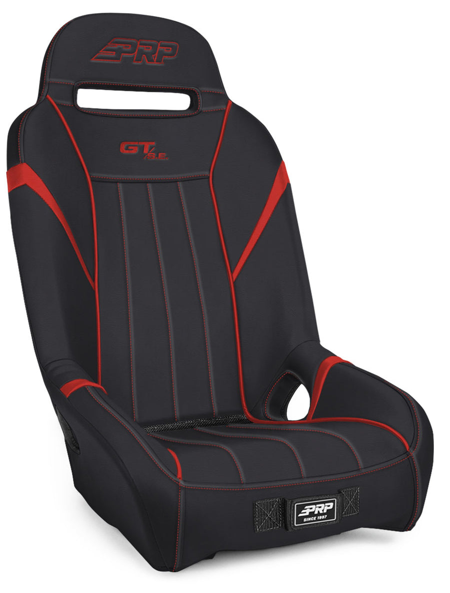 GT/S.E. Suspension Seat, Black and Red - Default Title