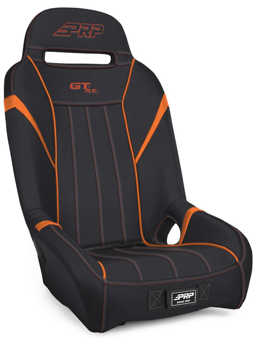 GT/S.E. Suspension Seat Black and Orange - Default Title