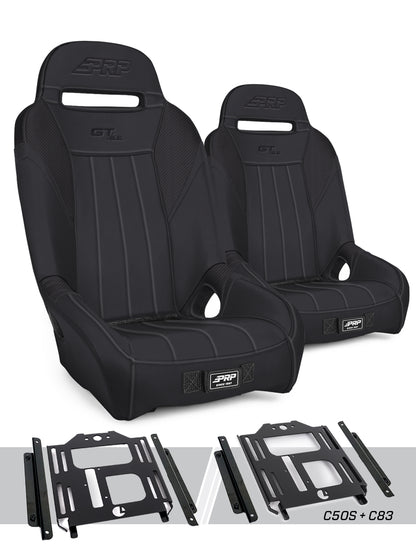 GT/S.E. Suspension Seats Kit for Polaris RZR 570 800 900 Pair PRP Seats