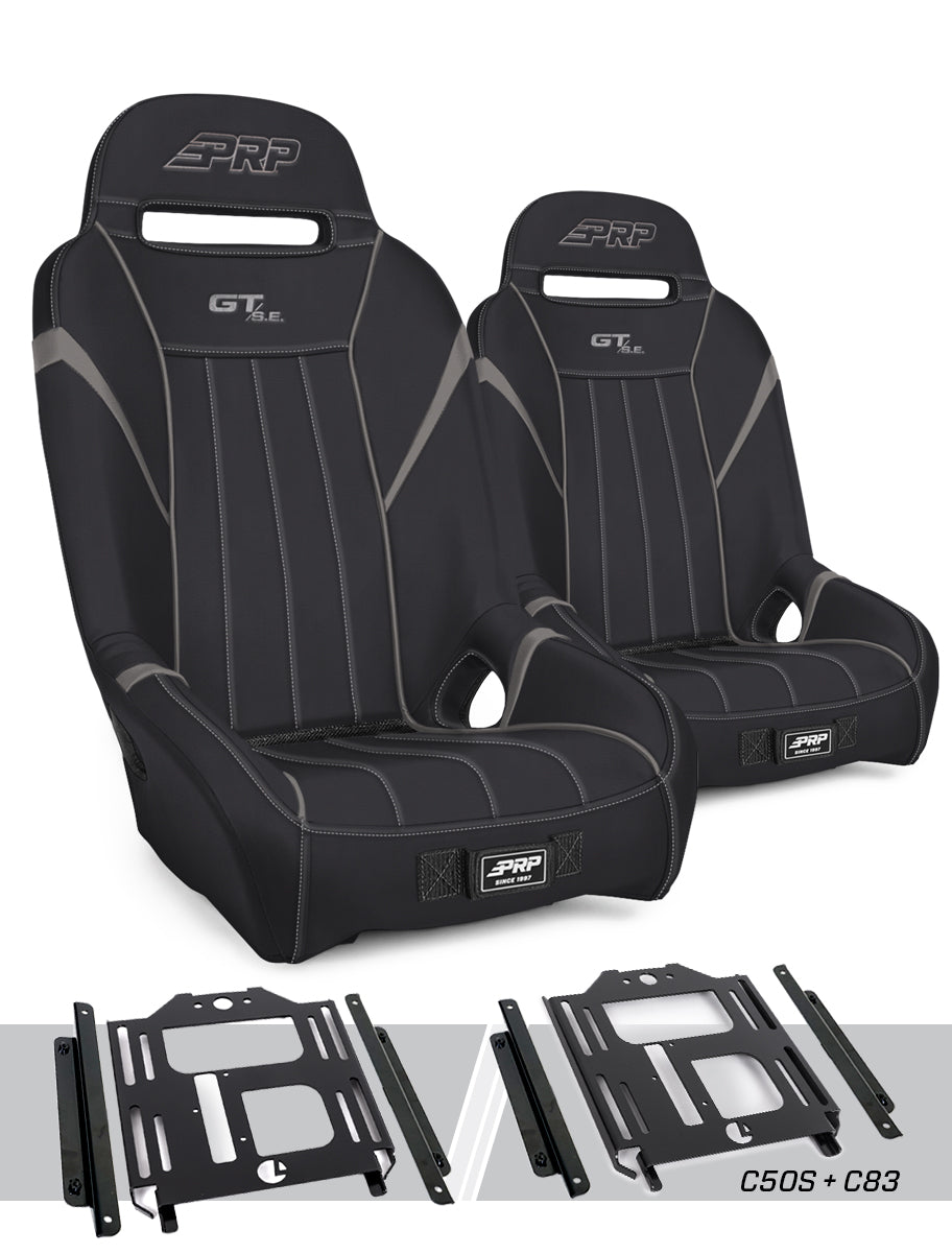 GT/S.E. Suspension Seats Kit for Polaris RZR 570 800 900 Pair PRP Seats