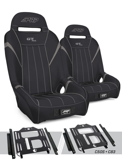 GT/S.E. Suspension Seats Kit for Polaris RZR 570 800 900 Pair PRP Seats