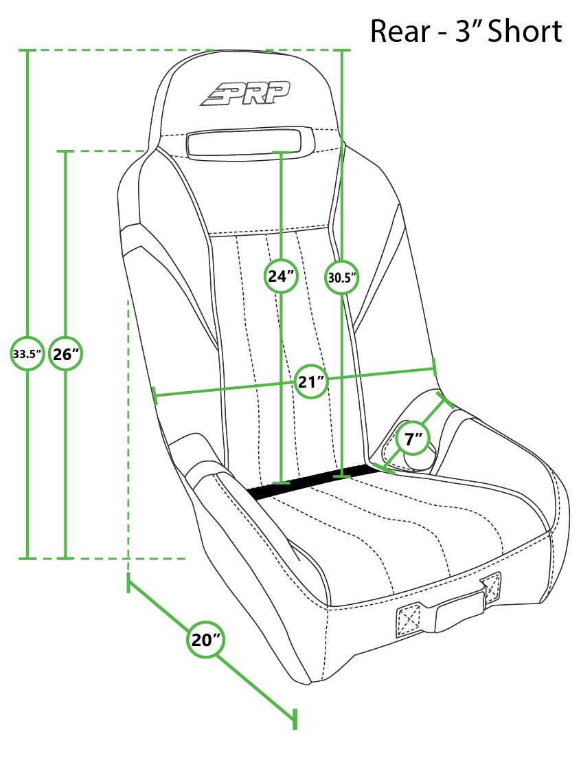 GT/S.E. Rear Suspension Seat
