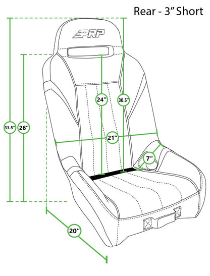GT/S.E. Rear Suspension Seat