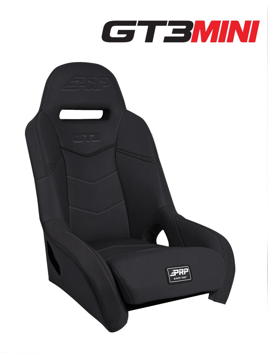 GT3 Mini Suspension Seat - Black