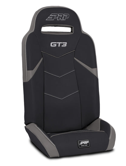 GT3 Fold Flat Rear Suspension Seats for Polaris RZR PRO XP4 PRO R4 Turbo R4 Pair