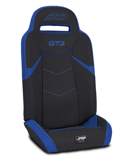 GT3 Fold Flat Rear Suspension Seats for Polaris RZR PRO XP4 PRO R4 Turbo R4 Pair