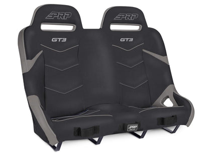 GT3 Quick Release Rear Suspension Bench Seat for Polaris RZR PRO XP4 PRO R4 Turbo R4 PRP Seats