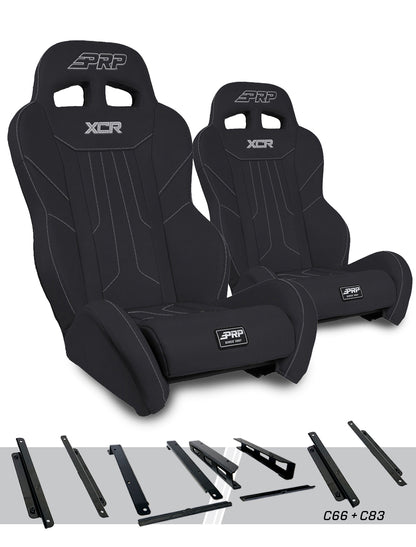XCR Suspension Seats Kit for Honda Talon Pair PRP Seats
