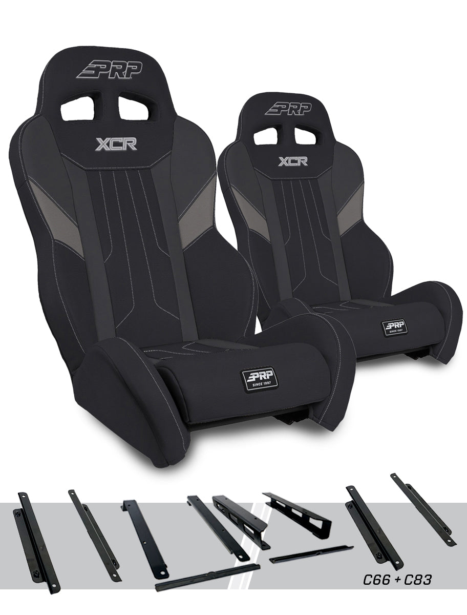 XCR Suspension Seats Kit for Honda Talon Pair PRP Seats