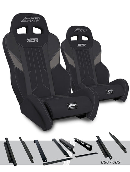XCR Suspension Seats Kit for Honda Talon Pair PRP Seats