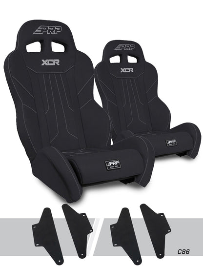 XCR Suspension Seats Kit for Can-Am Maverick X3 Pair PRP Seats