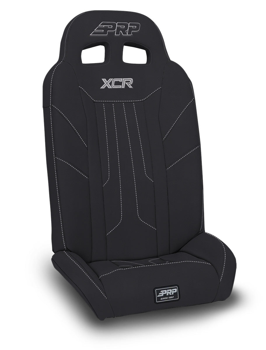 XCR Fold Flat Rear Suspension Seats for Polaris RZR PRO XP4 PRO R4 Turbo R4 Pair - Black