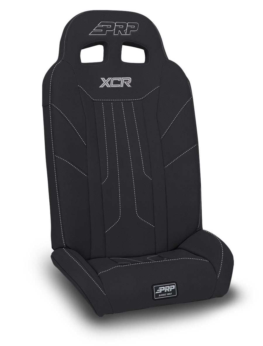 XCR Fold Flat Rear Suspension Seats for Polaris RZR PRO XP4 PRO R4 Turbo R4 Pair - Black