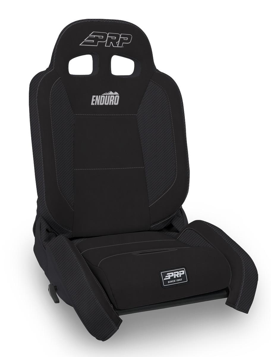EnduroTrail Reclining Suspension Seat Black Suede Driver - Default Title