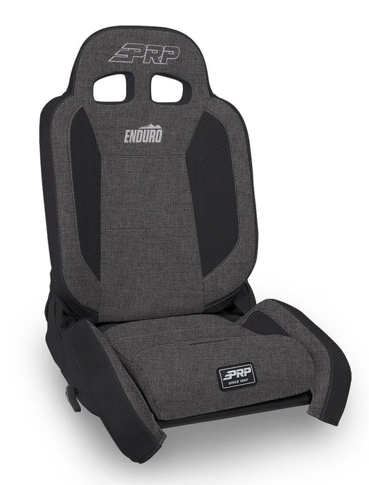 EnduroTrail Reclining Suspension Seat Gray Tweed Driver - Default Title