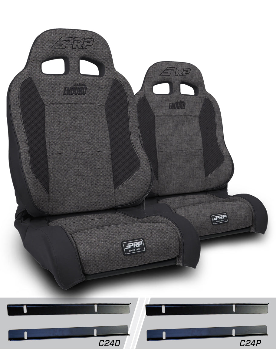 Enduro Elite Suspension Seat Trek Edition Kit for 03-06 Jeep Wrangler TJ Pair