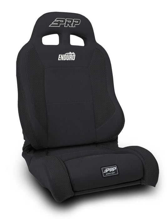 EnduroTrek Reclining Suspension Seat Black Vinyl Driver - Default Title