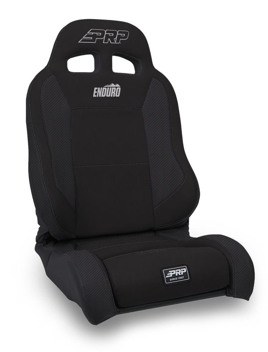 EnduroTrek Reclining Suspension Seat Black Suede Driver - Default Title