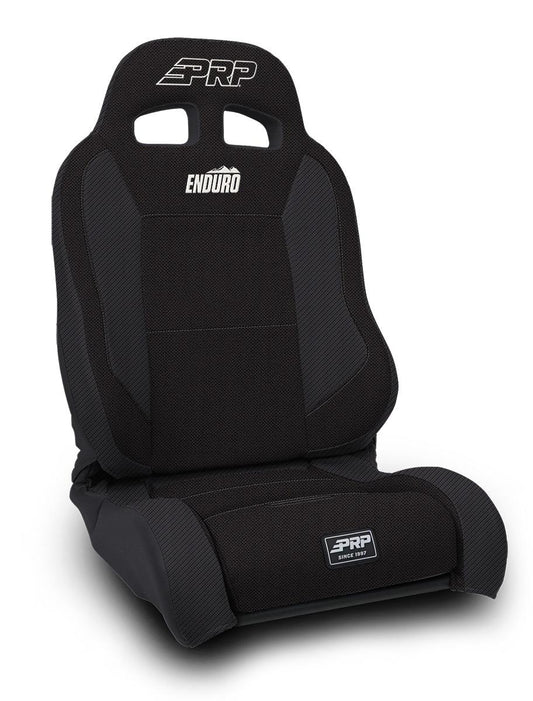 EnduroTrek Reclining Suspension Seat Tweed Passenger - Black Tweed