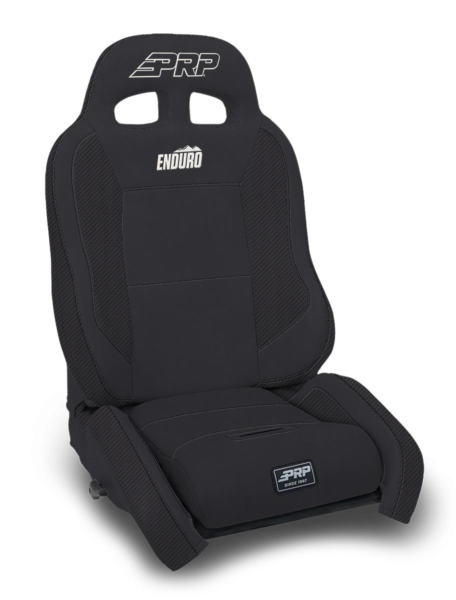 EnduroCrawl Reclining Suspension Seat Black Vinyl Driver PRP Seats