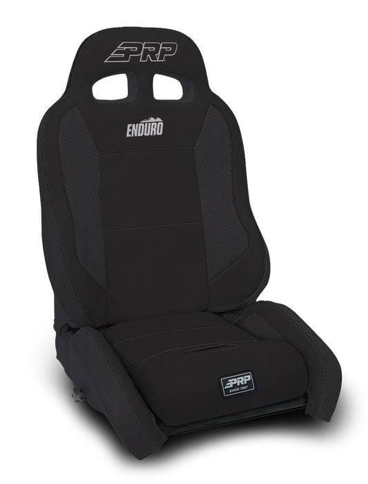 EnduroCrawl Reclining Suspension Seat Black Suede Driver - Default Title