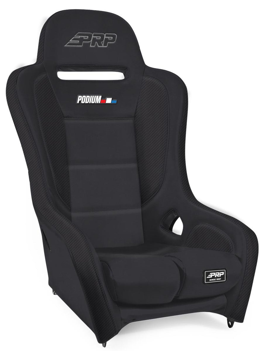Podium Elite Suspension Seat - Black Vinyl