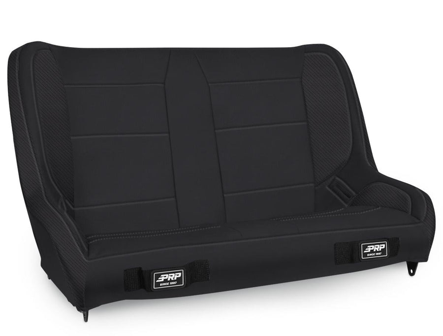 Elite Series Rear Bench for Jeep Wrangler TJ LJ JK - Black Vinyl