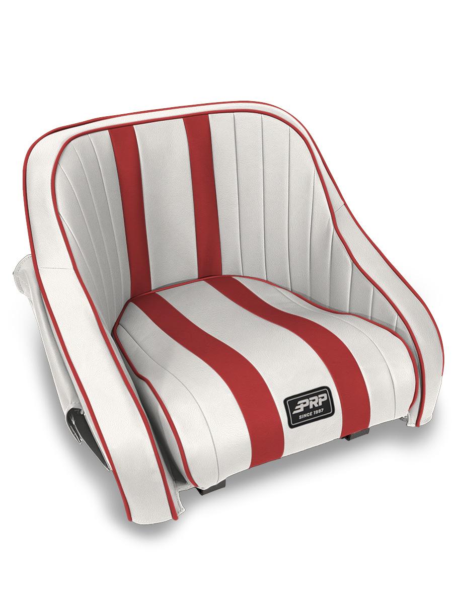 Hydro Lite Retro Boat Seat with Side Pockets PRP Seats