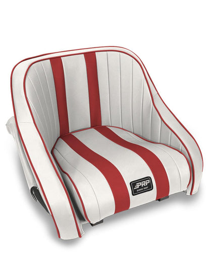 Hydro Lite Retro Boat Seat with Side Pockets PRP Seats