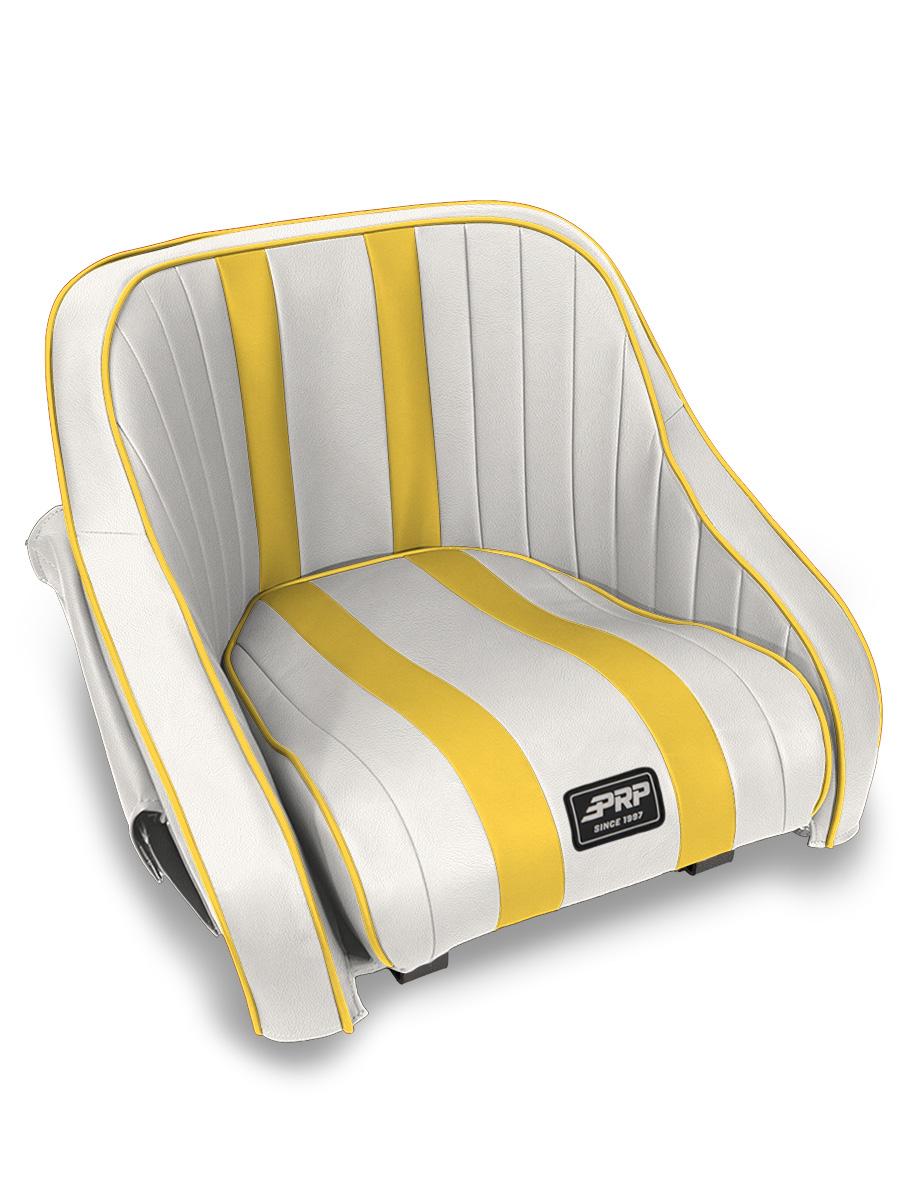 Hydro Lite Retro Boat Seat with Side Pockets PRP Seats