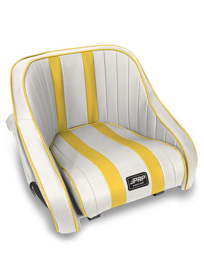Hydro Lite Retro Boat Seat with Side Pockets PRP Seats