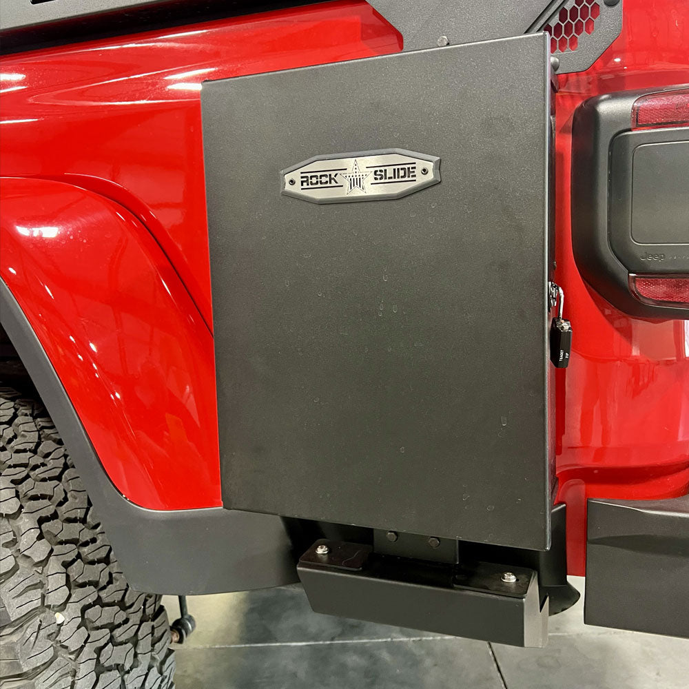 Small Cargo Box Rock Slide Engineering