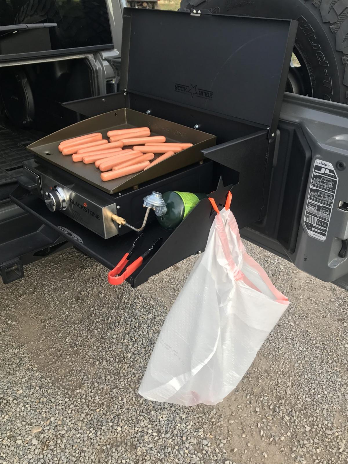 Jeep Trail Tailgate Table for Wrangler JK and JL 2/4 Door Rock Slide Engineering