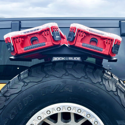 EZ Rack Pack Out Panel Deluxe Double Rock Slide Engineering