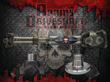 JK Rear 1350 Solid CV Driveshaft 4 Door Adams Driveshaft
