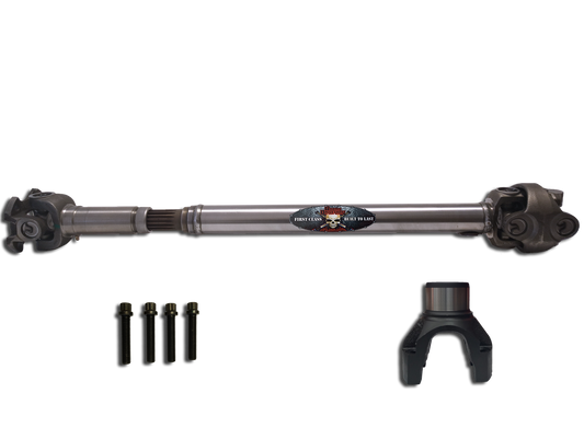JT Front 1350 Solid CV Driveshaft (Half Round) (Rubicon - Sport - Overland) Adams Driveshaft