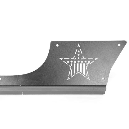 Step-Slider Rocker Guards For 20-Pres Wrangler JL 2 Door Rock Slide Engineering