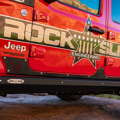 Step-Slider Rocker Guards For 20-Pres Wrangler JL 4 Door Rock Slide Engineering