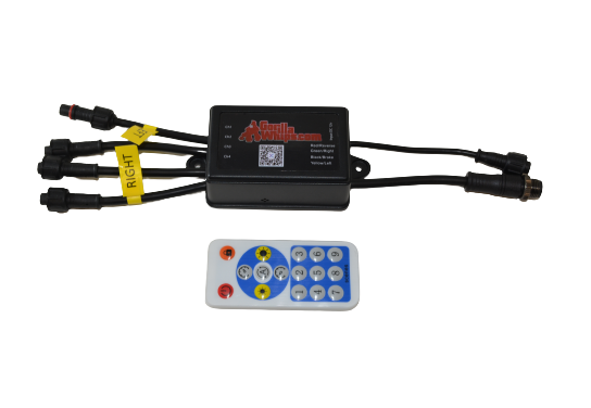 3' LED Whip Elite HD II Single Whip Magnetic Mount
