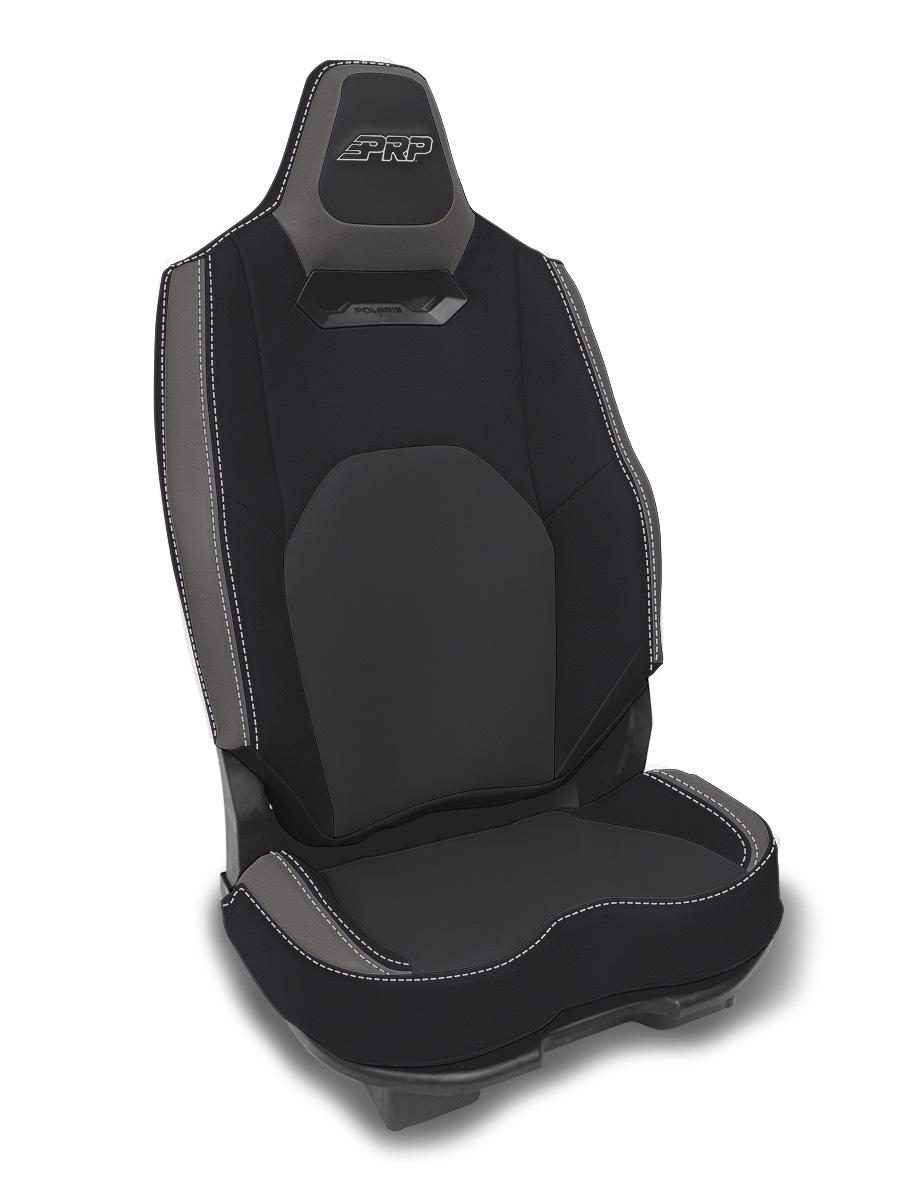 Rear Seat Covers for 2025+ Polaris RZR PRO XP4 PRO R4 PRO S4 Pair Black and Gray PRP Seats