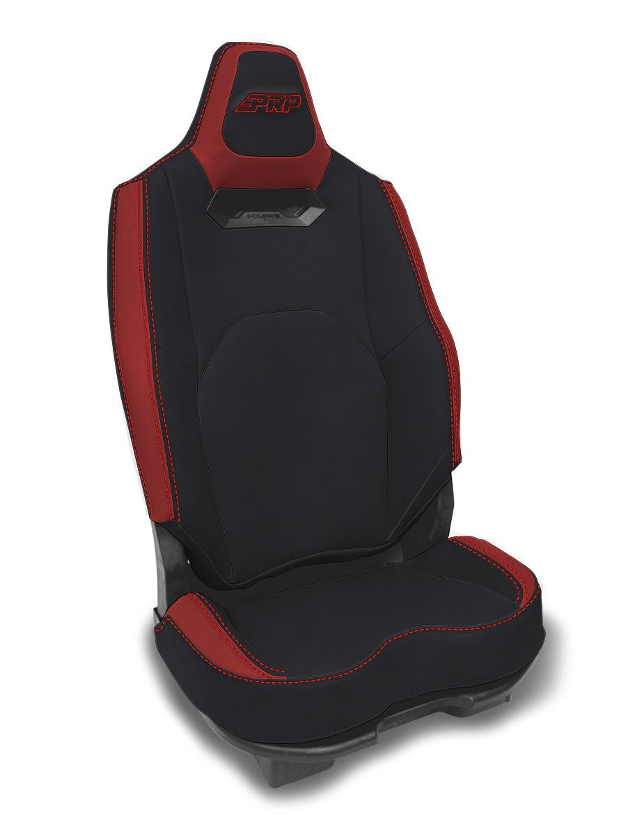 Rear Seat Covers for 2025+ Polaris RZR PRO XP4 PRO R4 PRO S4 Pair Black and Red PRP Seats