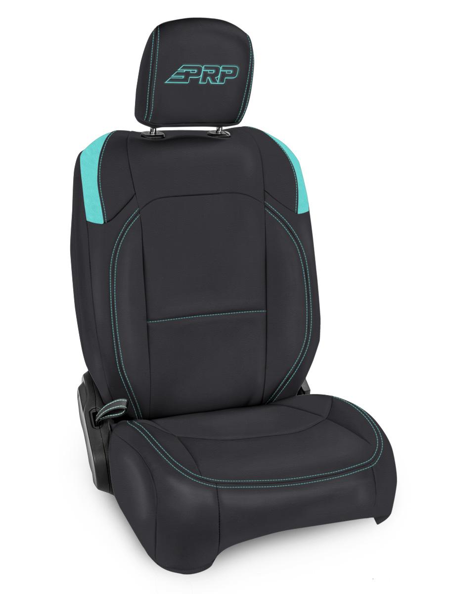Front Seat Covers For 18-24 Jeep Wrangler JL 2 Door with Molle Back Pair PRP Seats