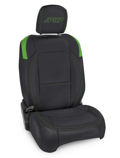 Front Seat Covers for Jeep Wrangler JLU 4 Door Jeep Gladiator JT with Molle Back Pair PRP Seats
