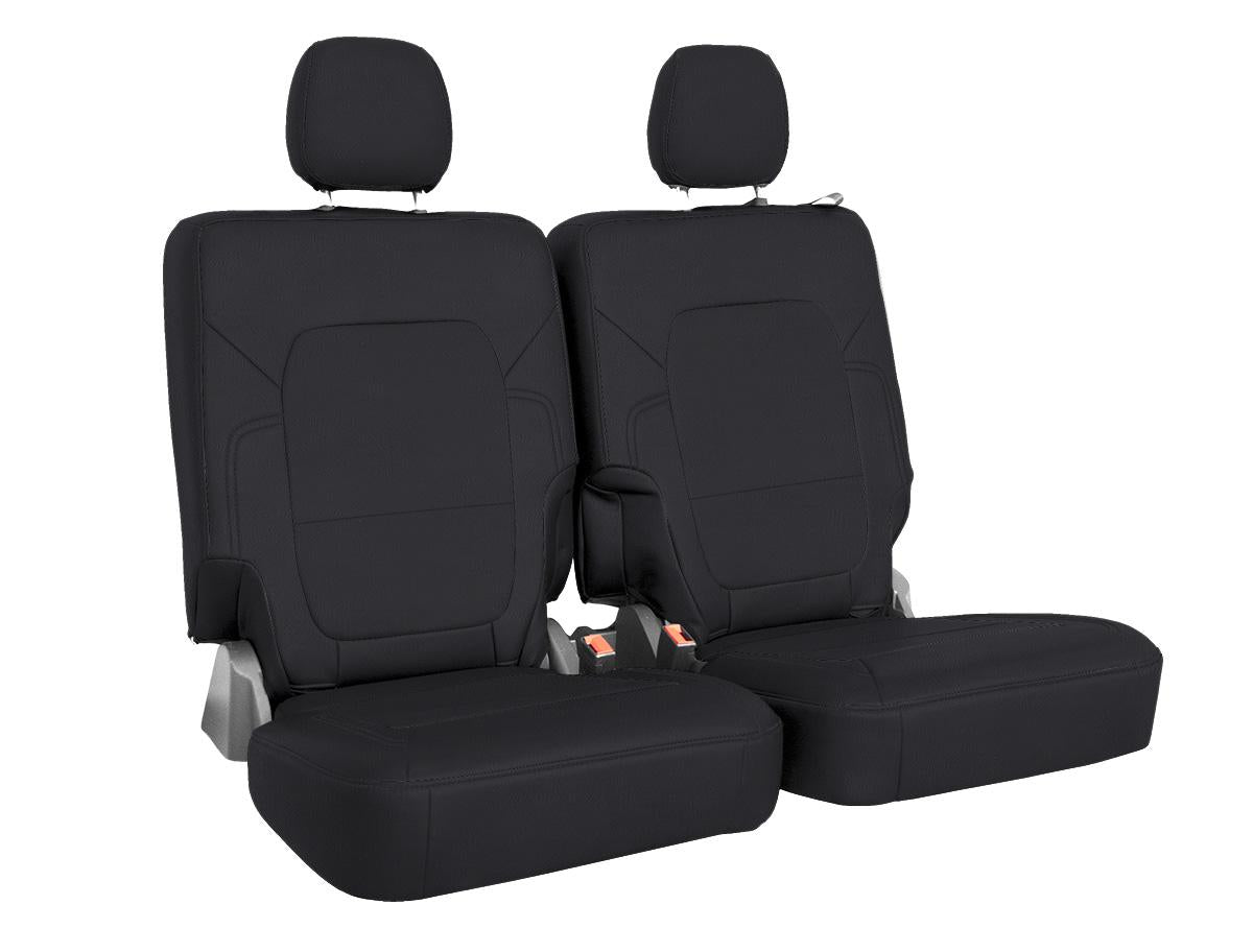 Rear Bench Covers for 2021+ Ford Bronco 2 Door All Black PRP Seats