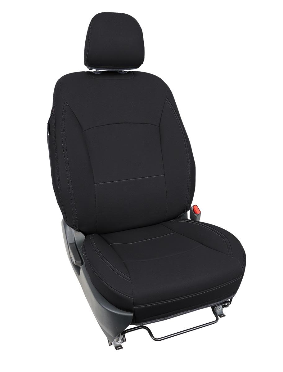 Front Seat Covers for 2015-2020 Subaru Outback Pair All Black PRP Seats