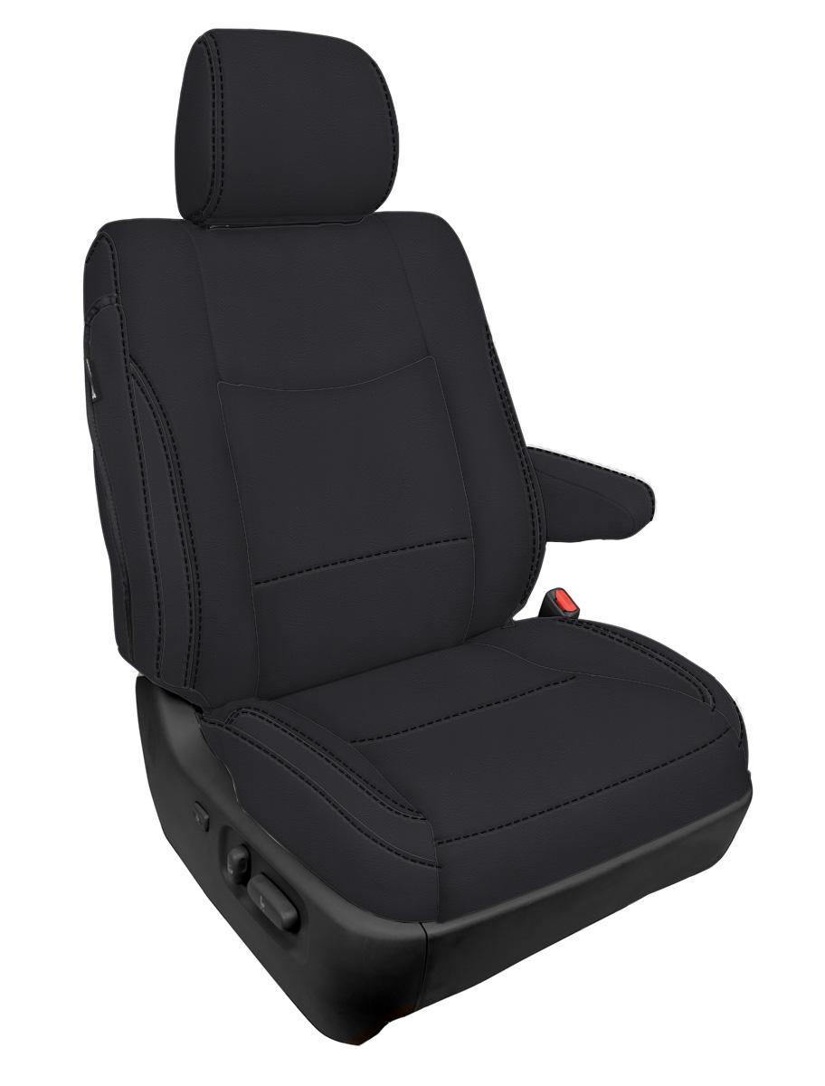 Front Seat Covers for 2003-2009 Lexus GX470 (Pair) - Black PRP Seats